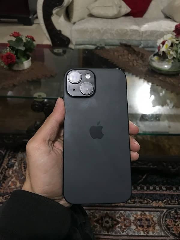 iPhone 15 brand new black colour 2 time charge phone 5