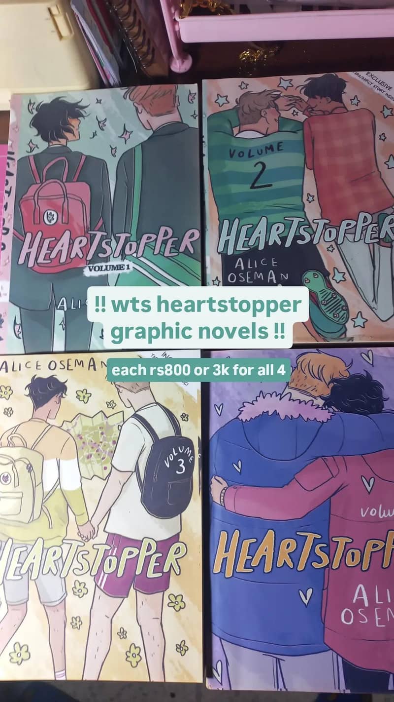 heartstopper graphic novel book by alice oseman 0