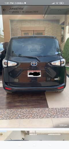 Toyota Sienta 2016 2021 regesterd