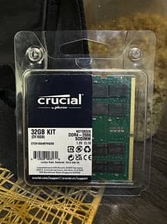 Crucial RAM 32GB Kit (2 x 16GB) DDR4-2666 SODIMM Memory