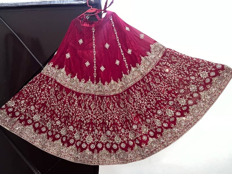 Formal lehnga / Bridal Lehnga / wedding dress / Bridal Barat Lehnga 5