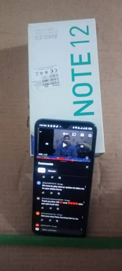 Infinix note 12   6+128