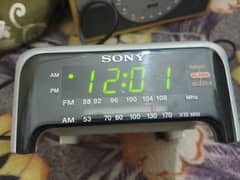 SONY RADIO - SONY alarm ⏰ Buzzer Dream machine ICF-C317