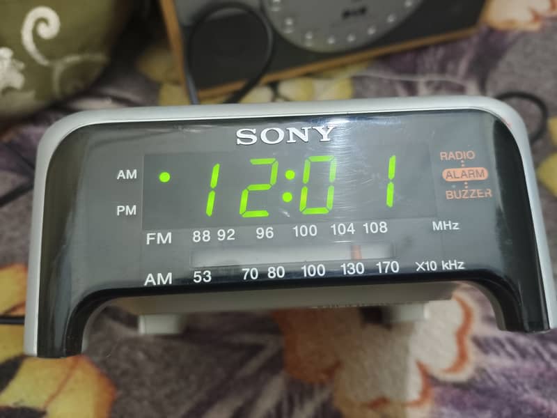 SONY RADIO - SONY alarm ⏰ Buzzer Dream machine ICF-C317 0