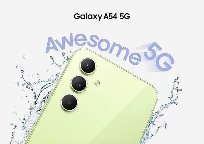 Samsung A54 -5G    Non Pta - Ram8GB and Rom256GB Battery 5000/mah 2