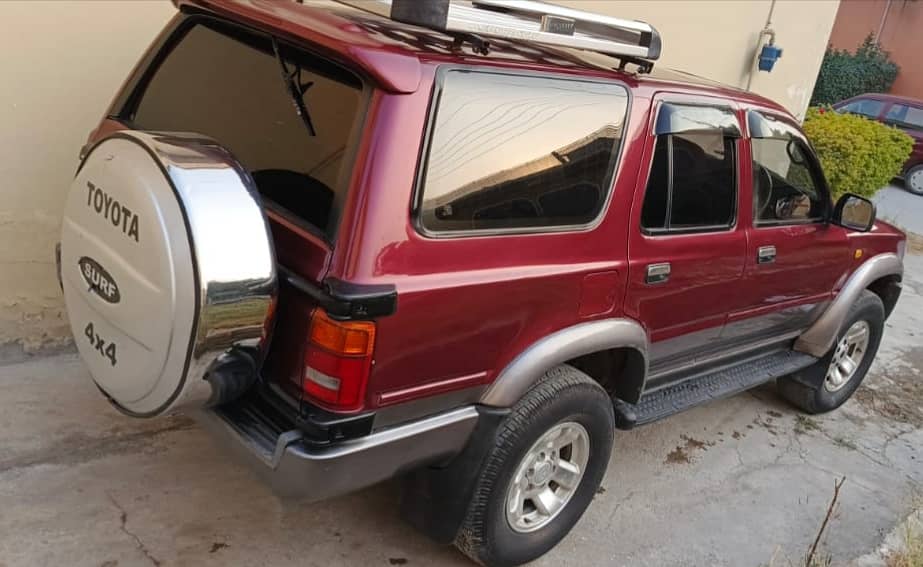 Toyota Surf 1991 (03455517434)contact me on whatsapp 14