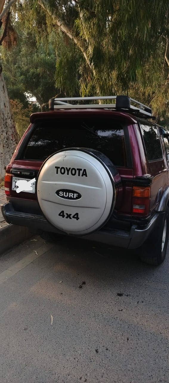 Toyota Surf 1991 (03455517434)contact me on whatsapp 15