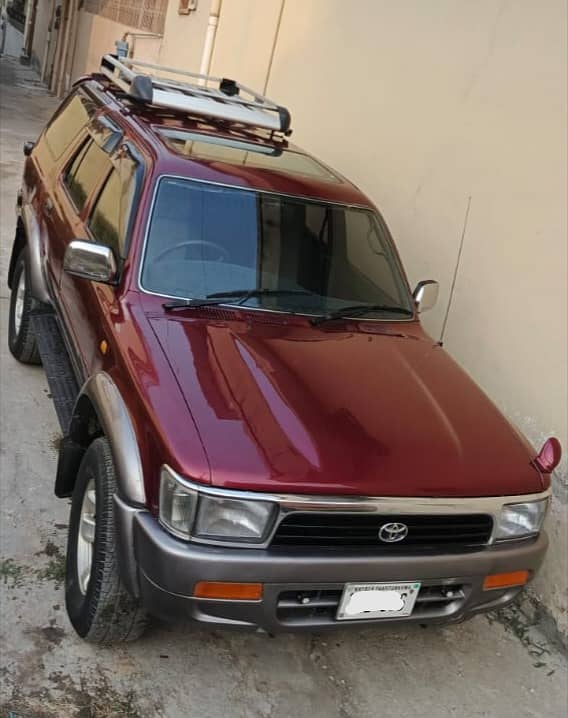 Toyota Surf 1991 (03455517434)contact me on whatsapp 18