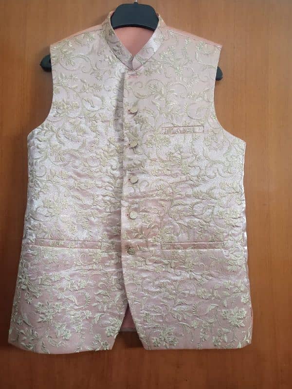 Peach Color Waistcoat 0