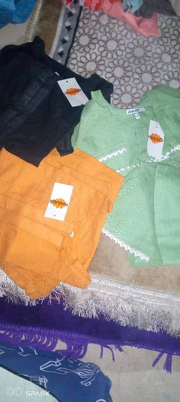 original khadi clothes for baby girls 0