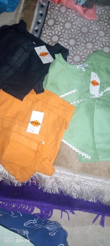 original khadi clothes for baby girls 1