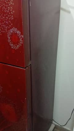 orient fridge 9 ft glass door in warranty with orignal  compressor