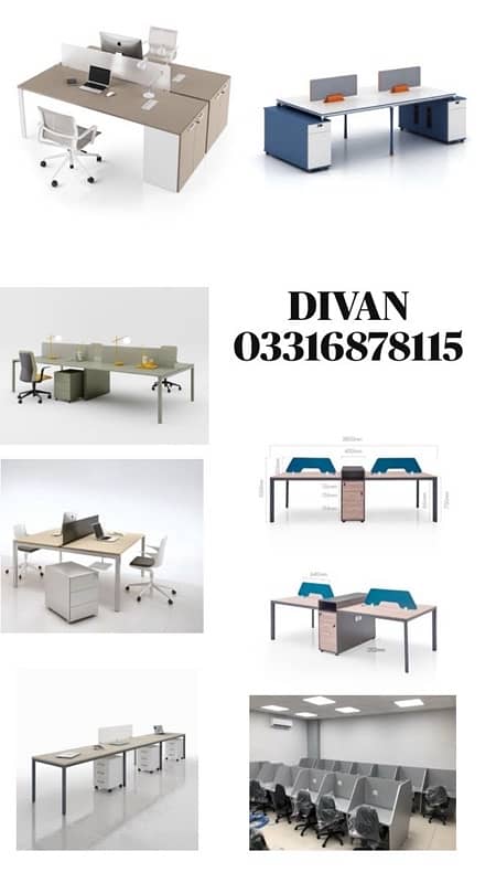 OFFICE FURNITURE (WORKSTATION,TABLE,CHIR) 10