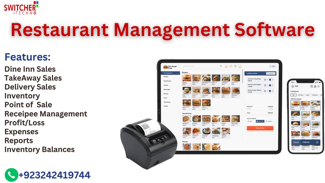 Resturant Point of Sale | Fast Food | Cafe POS Software | Billing POS 0