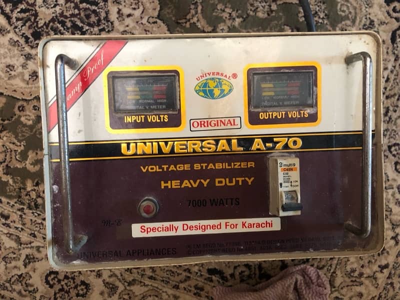 universal A-70 stabilizer (7000 watts) 0