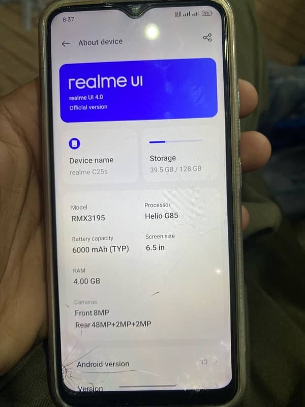 realme c51 touch break 4/128 3