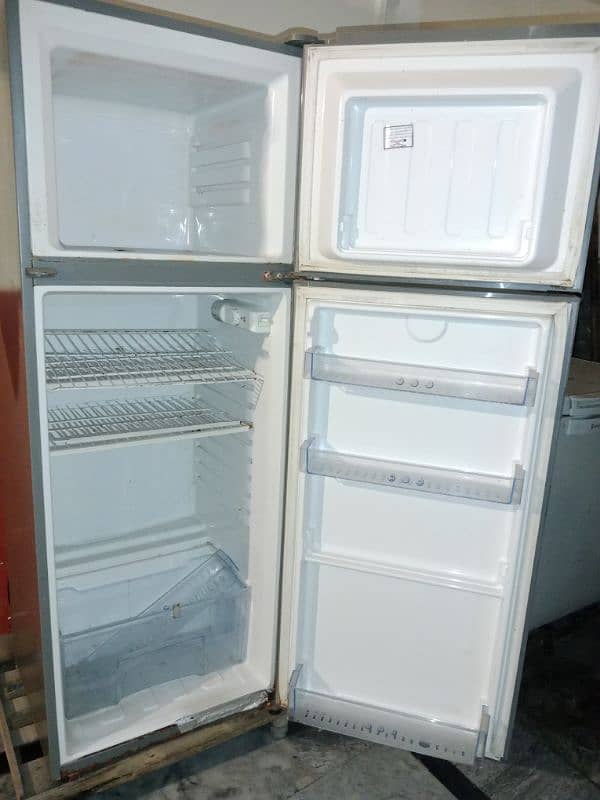 Haier 355-DH fridge purple shine good look all ok 2