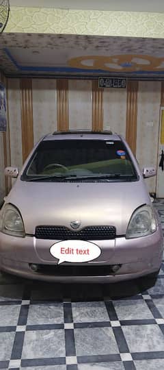 Toyota Vitz 1999 sunroof