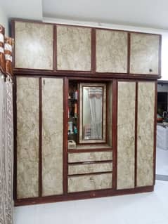 4 piece Wooden lasani VIP Almirah