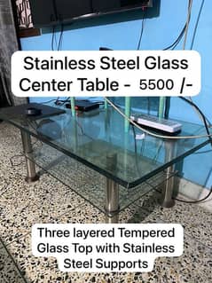 Imported Glass Table