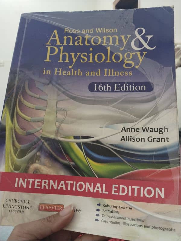 Ross and Willson Anatomy & Physiology 16th edition. 5