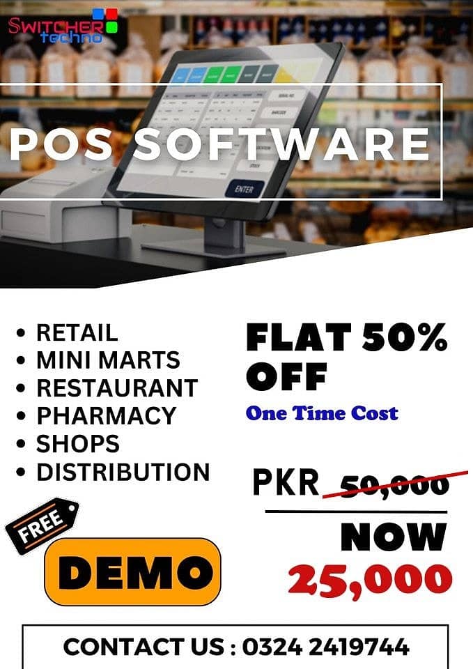 Point of sale System POS Software Pharmacy Medical store managment 0