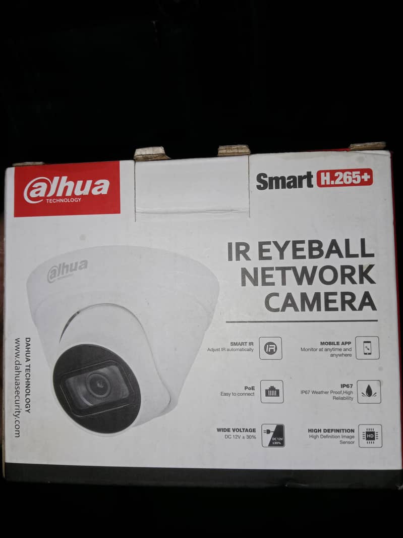 IR Eyeball Network Camera Smart H. 265+ 0