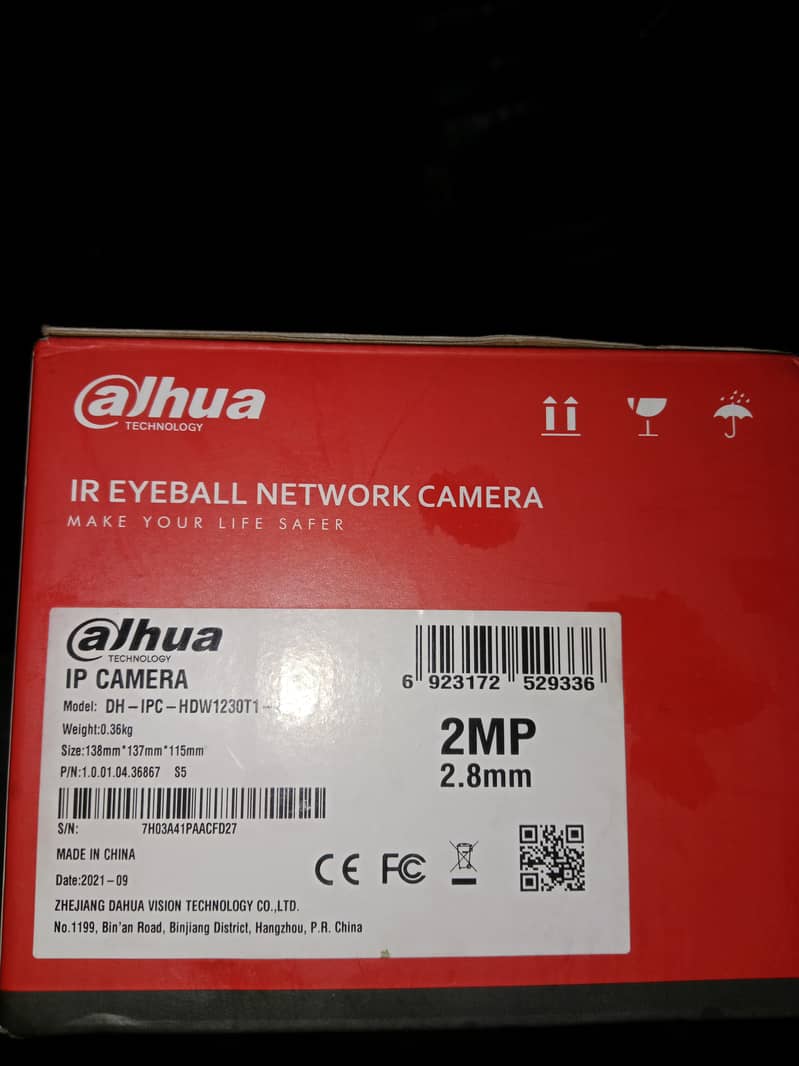 IR Eyeball Network Camera Smart H. 265+ 2