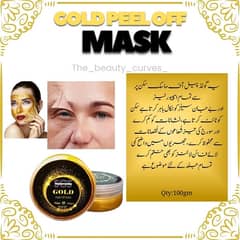 Gold Peel off mask dor all skin type 100 gm Dermatologially tested