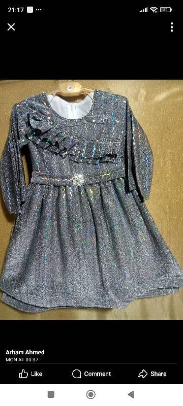 baby moon light frock 0