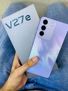 VIVO V27E 8GB 256GB WITH BOX AND ORIGINAL CHARGER