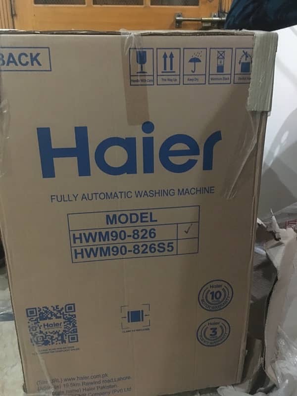 Haier Washing Machine top load full automatic 9KG 5