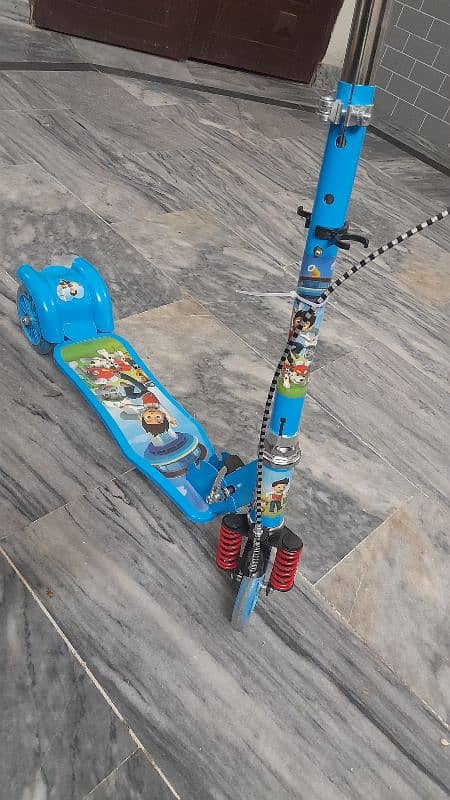 Heavy duty kids scooties 7