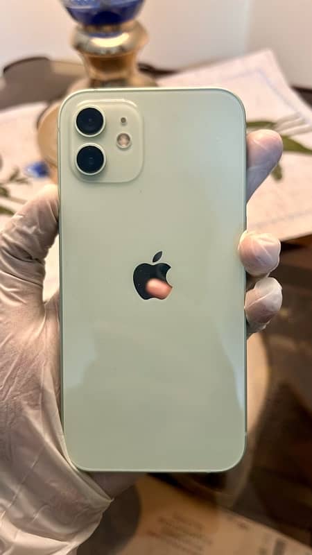 iPhone 12  Pta Approved Green color 128gb 0