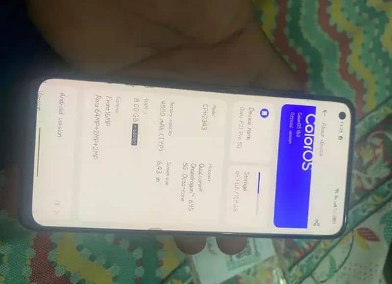 Oppo F21 Pro 5G 8/128GB with Full Box condition 10/10. 2