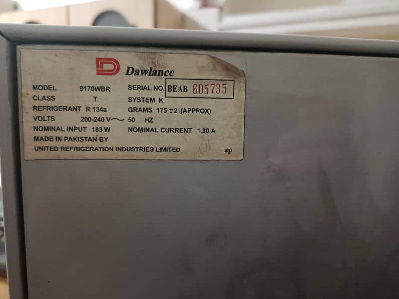 dawalance fridge for sale 8