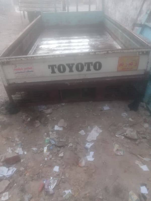 Toyota Dana Hood and Jangla for Sale 11*6 feet 4