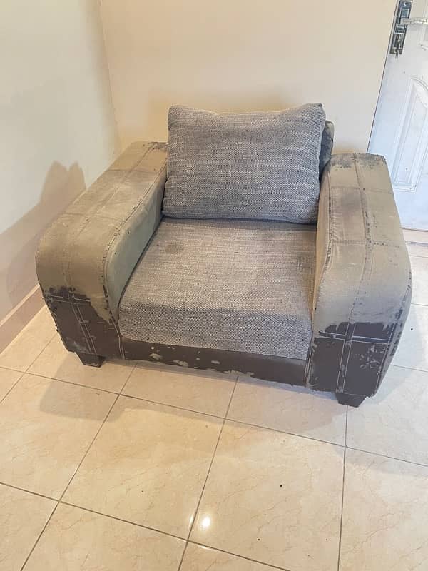 6 Seater Sofa Set with Side Tables 9