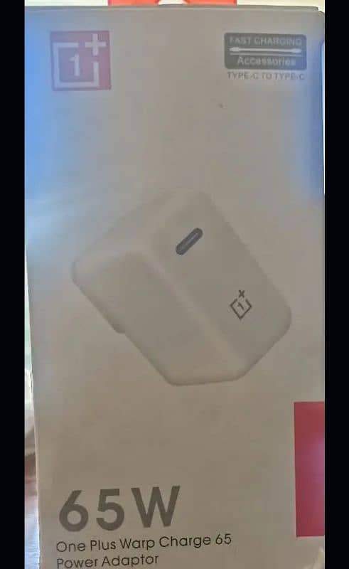 oneplus 65watt charger new box pack 2