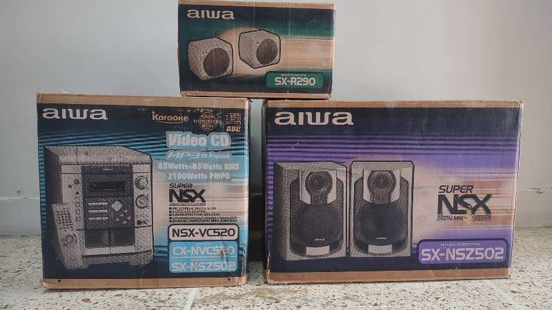 Aiwa NSX-VC520 box pack 0