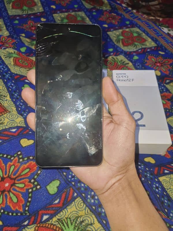 Oppo Reno 12f  8+8/128 panel damege 3