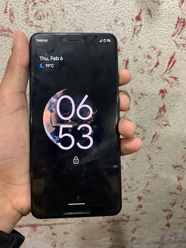 google pixel 3a 10/9 condition 4gb ram 64 memory 1