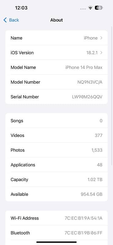 iphone 14 pro max 1tb FU 6