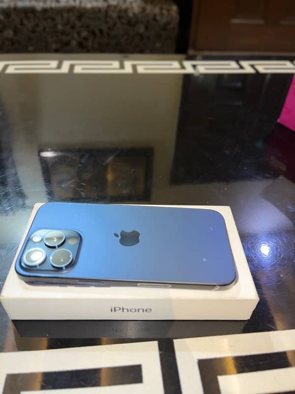 iphone 15 pro max blue titanium 1