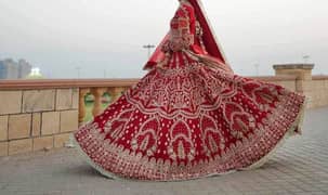 noman and bhaiya bridal dress