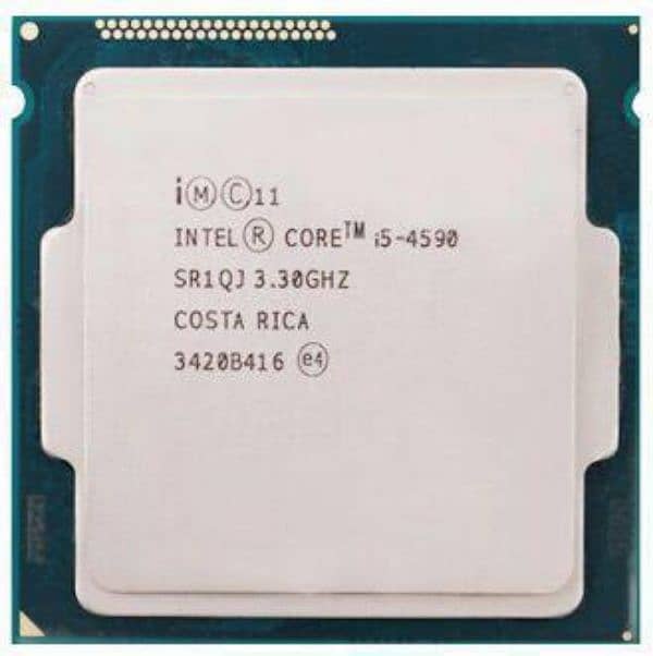 i5 4590 processor with stock cooler 0