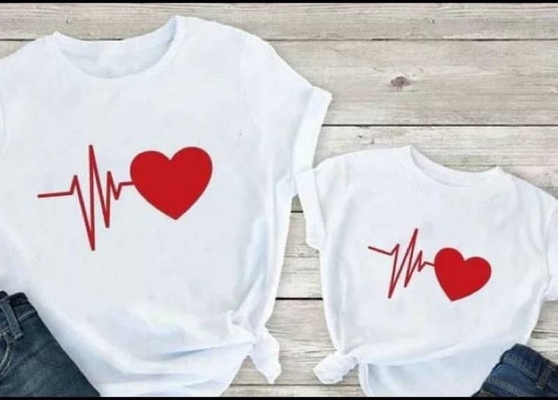 Man woman Baby Couple Tshirt 2