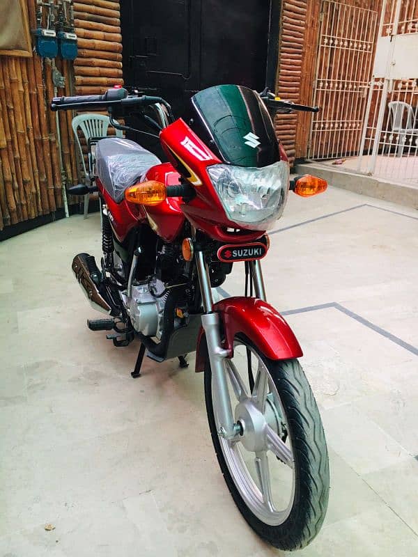 Suzuki gd110 model 2023 only 70kms driven only 100% brnd new condition 0