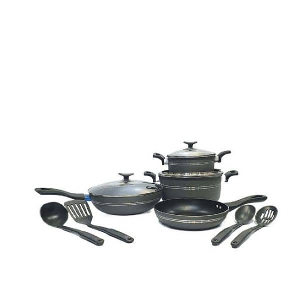 Non Stick Cookware Set- 13 Pcs - 1