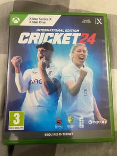 Cricket 24 Xbox Series X and Xbox One Official Game CD